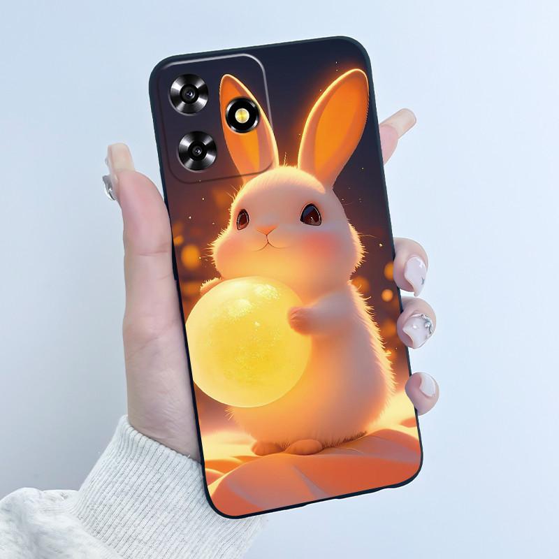 For ZTE Blade A73 4G Case Luxury Dragon Cute Cool Boys Girls Black Matte Soft Silicone Casing For ZTE Axon 50 Lite Bumper Cover