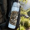 1PC Wild Tiger Close Up Animal Print 750ml Color Plastic Sports Water Bottle Leakproof Flip Straw Lid Suitable for Sports Office Home Use