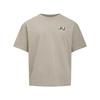 SS25 Minimalist Loose Fit Short Sleeve T-Shirt Men Tops Gray-Brown Dusty-Pink Storm-Gray 1387285-203