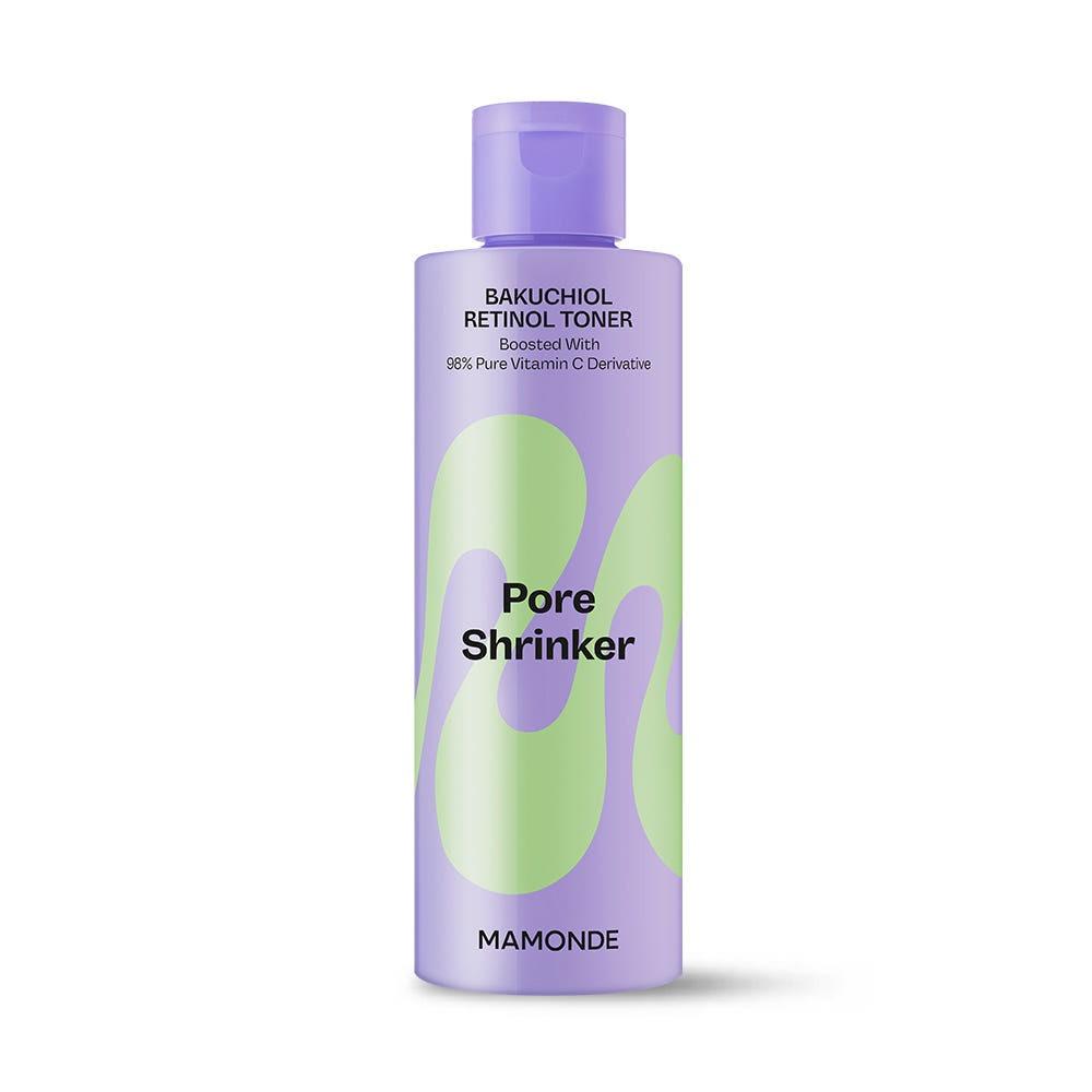 Mamonde Pore Shrinker Bakuchiol Retinol Toner 200ml (Pore-Tightening & Skin-Refining Facial Toner for Sagging Skin)