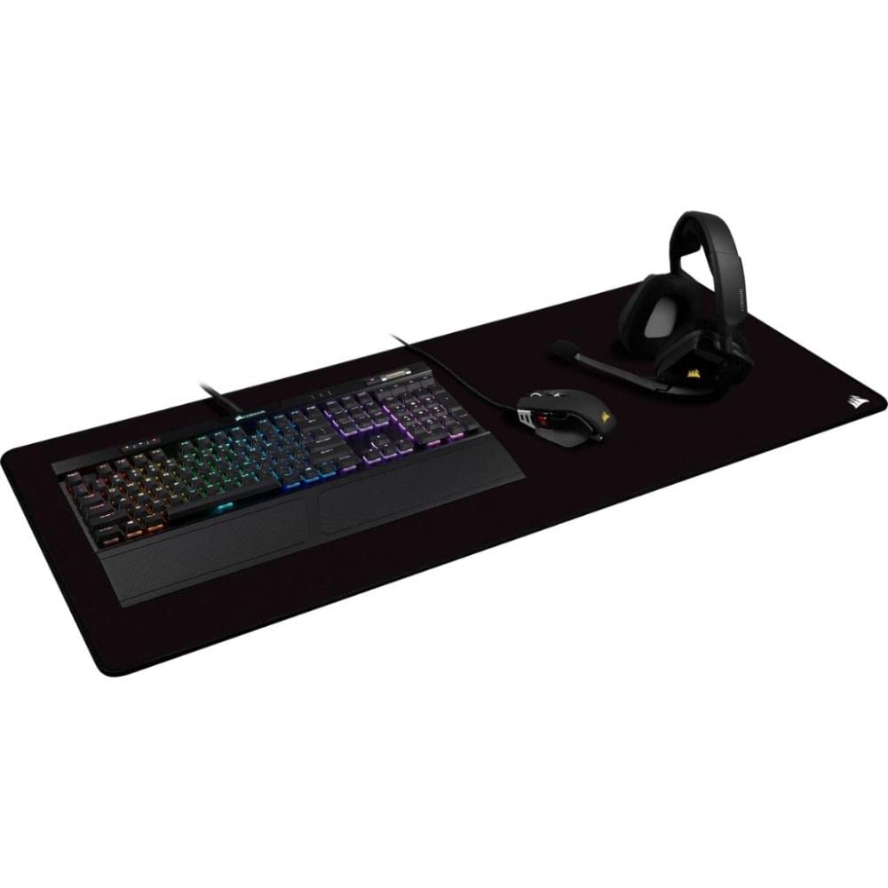 Corsair MM350 PRO Schwarz Gaming-Mauspad MS471 –Erweitert XL- Spritzwassergeschützt/Schmutzabweisend CH-9413770-WW