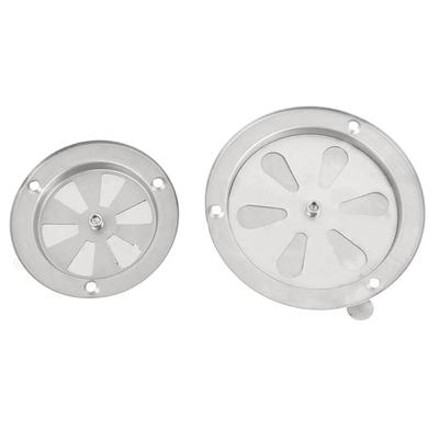 Rejilla de ventilación de aire ajustable de 95/125 mm, rejilla de ventilación de conductos redondos, cubierta para parrilla de barbacoa, ahumador, ventilación de escape de estufa