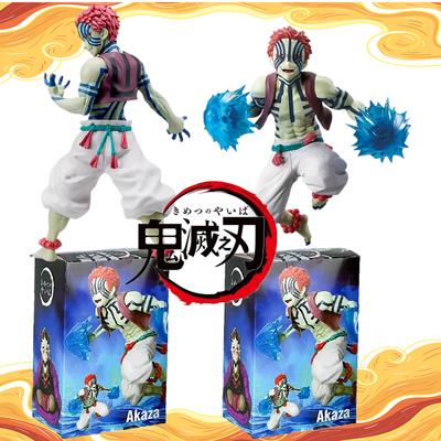 Auf Lager Original Demon Slayer Akaza Anime Modell Geschenk Sammlung Figur Spielzeug Krieger PVC Modell Spielzeug