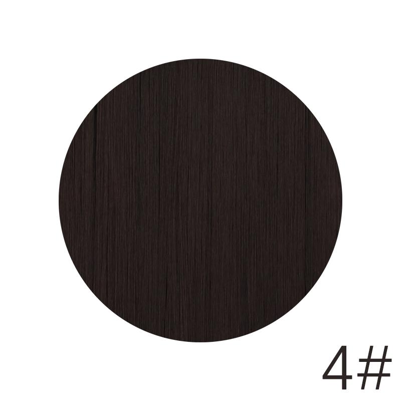 Extensions de cheveux synthétiques longs et lisses pour femmes, postiche naturelle à 5 Clips, postiche en Fiber noire, brune, blonde, pour fête, Cosplay, usage quotidien
