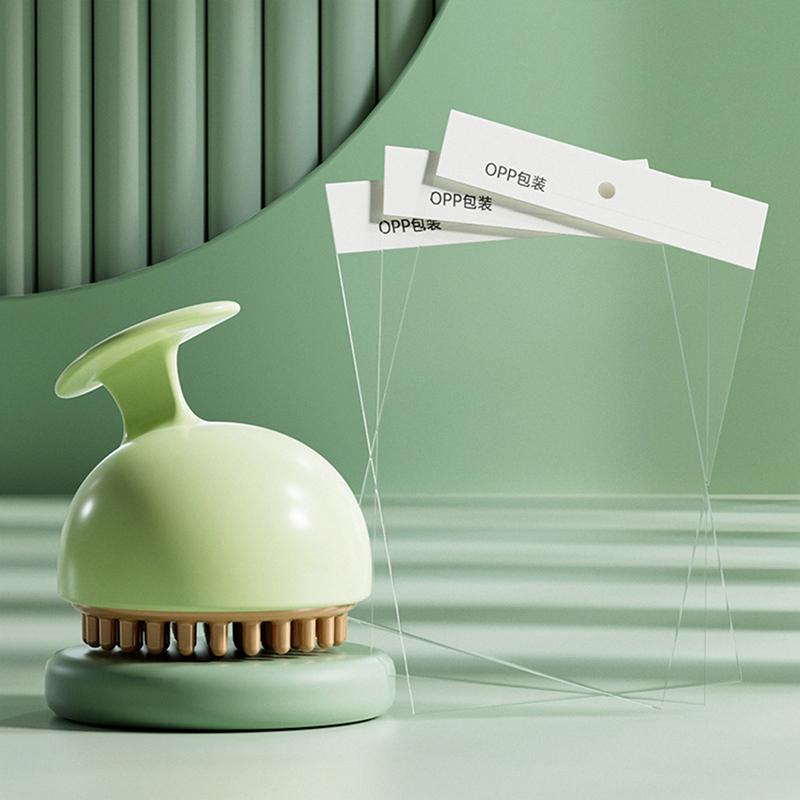 

1 шт. меридианная массажная щетка для снятия усталости, скребковая терапия, инструмент Гуа Ша зелёный