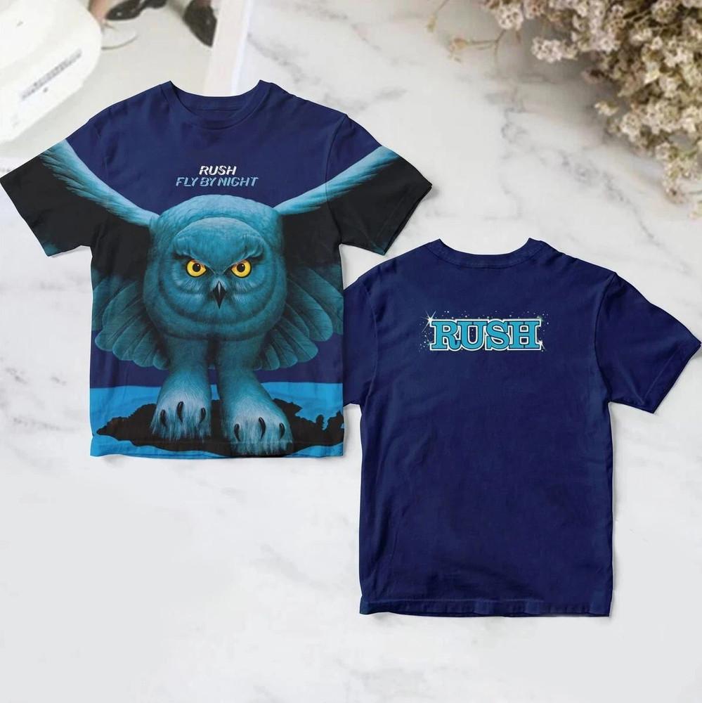 

Rush Fly By Night Unisex Muti color Shirt A525 L