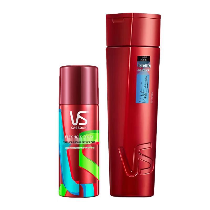 VS Hydrating Anti-Dandruff Shampoo & Styling Spray Set