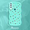 Malovaný vzor Big Wave Edge Měkký silikonový materiál Macaron Pouzdro na telefon Nárazuvzdorný ochranný gumový obal pro iPhone Huawei Honor Infinix Tecno