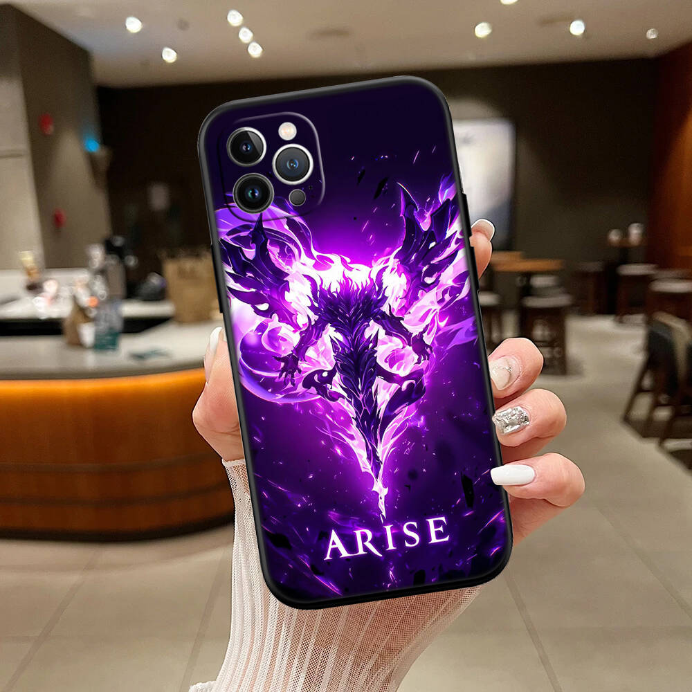 S-Solo L-leveling New Phone Case for iPhone 6 6s 7 8 11 12 13 14 15 16 17 16E XS Pro Max XR X SE Air