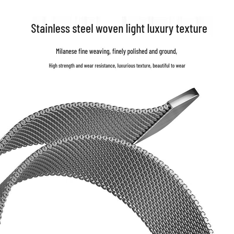 Pisen Milanese Stainless Steel Magnetic Apple Watch Band