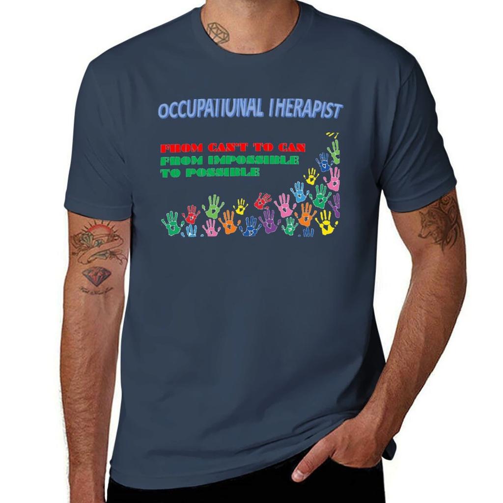 OCCUPATIONAL THERAPIST T-Shirt Cotton T Shirt Pack T Shirts for Man Pack Cotton Man T Shirts for Men T-Shirt