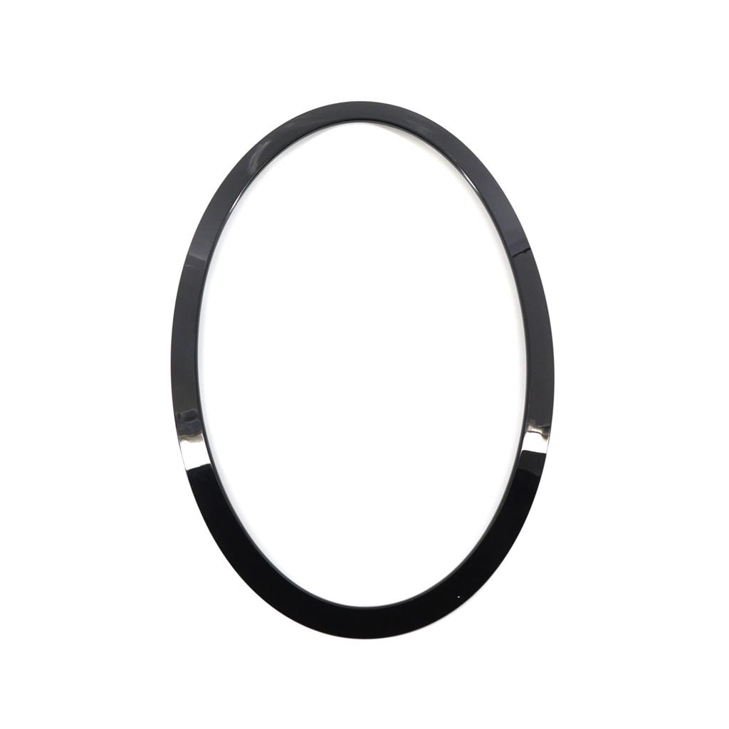 2Pcs Jet Black Headlight Trim Ring for MINI F55 F56 F57 13-17 51712355791 51712355798 Left & Right Decoration Ring Set