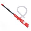 Portable Transfer Pump Electric Car Liquid Transfer Hand Pump for Oil Fuel Liquid Diesel DC12V Red