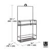 Umbra CUBIKO SHOWER CADDY Shower Rack, Black