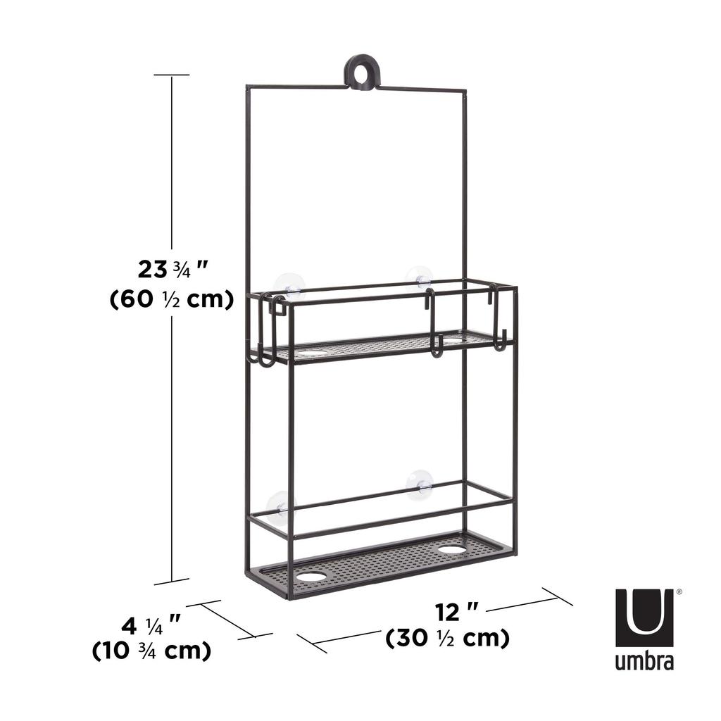 Umbra CUBIKO SHOWER CADDY Shower Rack, Black