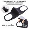 10Pc N95 Face Mask Sponge Black Breathable Mouth Mask Reusable Anti Pollution Face Shield FPP2 PM2.5