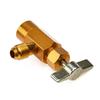R 134a R 134 AC DV 134 Brass CAN TAP Opener Valve Easy To Connect Compatible with Automatic Air Conditioning Systems