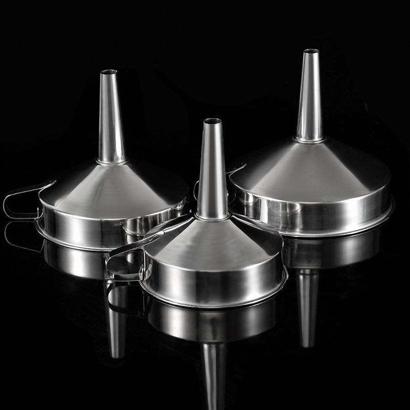 304 Stainless Steel Funnel Filter: Food-Grade Screen for Oil, Boiling Water, Wine, & Medicine