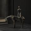 Abstract Human and Horse Sculpture Stylish for Entryway, Living Room