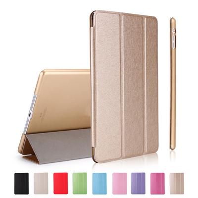 For iPad Air 2 1 Case 9.7inch 2017 2018 iPad 5 6 5th 6th Silicone Soft Back Cover Slim Pu Leather Smart Cover Case Tablet Cases