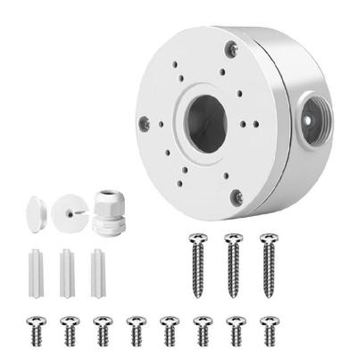 Solid CCTV Camera Fixture, Universal Metal Waterproof Junction Box Mount for Dome Surveillances Security Camera
