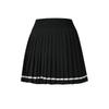 Fila Athletics Tennis Series Versatile Comfortable Pleated Casual Skirt Women Skirts Deep-Black A11W523308F-BK