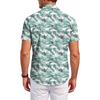 Men's Casual Fashion Printed Short-Sleeve Shirt