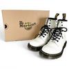 Pristine Dr.Martens Boots 1460 Yellow Stitch 8-hole White Women 11822100 Used