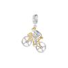 S New Authentic Copper Black Motorcycle Pendant Charm Bicycle Bead Fit Original Bracelet Women Handmade DIY Jewelry Piece Make Fashion Gift Idea