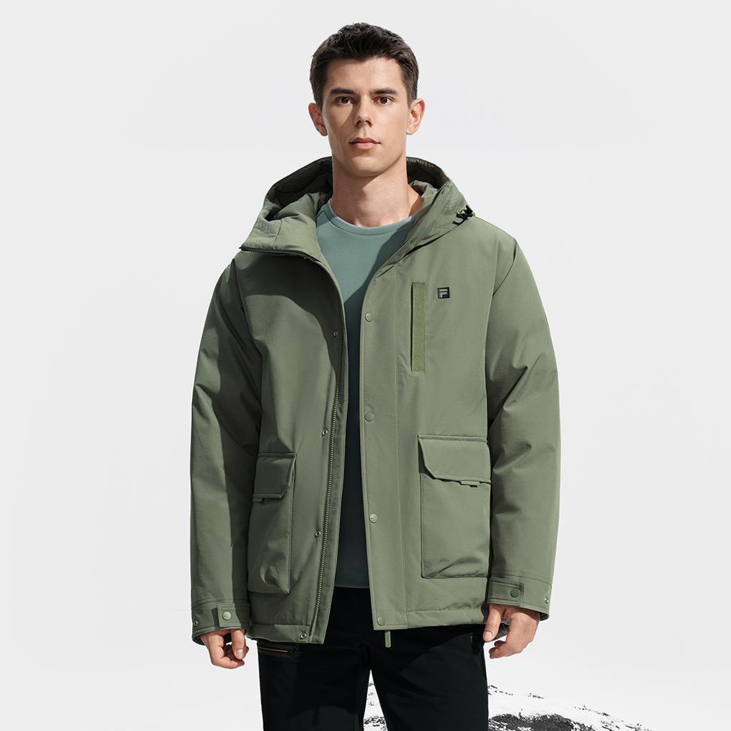 Fila Fitness Down Jacket Men's Fir Green A51M541901F-KK
