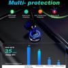 Upgraded 60W USB C Car Charger Quick Charge 3.0 PD USB FCP SCP for IPhone Xiaomi Samsung Fast Charging Car Phone Charger