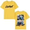2026 Gruppo Kpop Hip Hop Coreano Lngshot Maglietta Uomo Donna Abbigliamento Moda Harajuku Oversize Manica Corta Cotone Magliette Casual