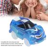 ZK40 Tracks Cars 6 LED Lights Remote Control Light Up Track Cars with Music for Children