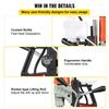 Magnetic Drill, 1200W 1.57" Boring Diameter, 2922lbf/13000N Portable Electric Mag Drill Press with Variable Speed, 580 RPM Drilling Machine for Any