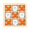 Wooden Tic-Tac-Toe Educational Game for Kids - Enhance Logical Thinking and Enjoy Entertaining Battles