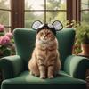 Warm Pet Headgear Cute Cats Cosplay Costume Fashion Pet Fly Hat  Christmas