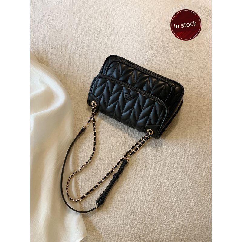 

South Wind Chio2nd City Light Luxury Minority Commuter Bag Black(In stock)