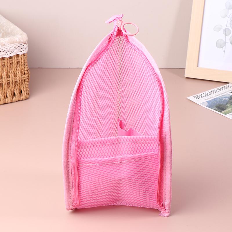 

1pcs EVA Travel Makeup Bag Standing Makeup Brush Bag Pen Holder Toothbrush Storage Tool Waterproof Toileting Bag