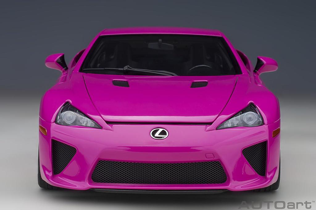 AUTOart 1/18 Scale Lexus LFA (Passionate Pink) Finished Product