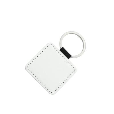 Leder-Schlüsselanhänger, blankes Herz, rund, Sublimations-Schlüsselhalter, DIY-Druck-Tags, Gepäcketiketten, Tasche, Anhänger, Reisezubehör