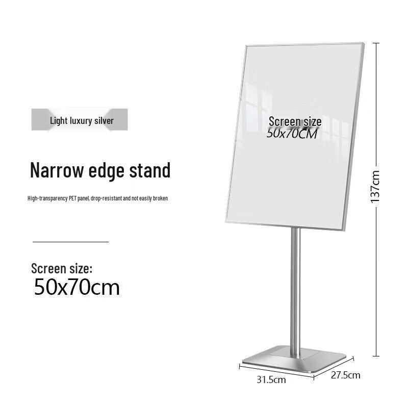 Magnetic Floor-Standing Advertising Display Stand