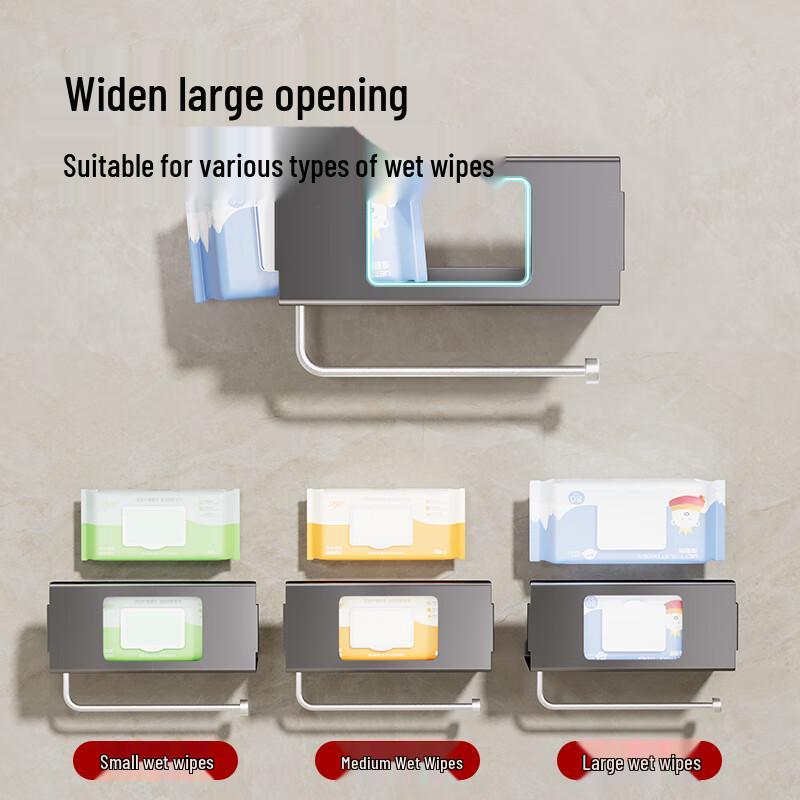 Hu Xiansen Under-Cabinet Paper Towel & Tissue Holder