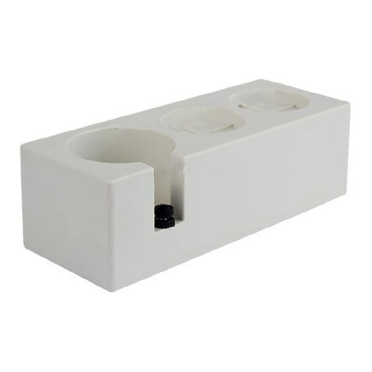 

51-58mm Powder Pressing Base Powder Pressing Hammer Powder Distributor Receiver 1 білий