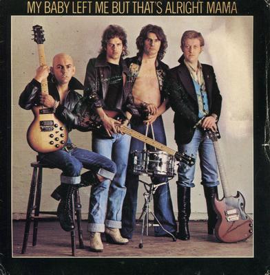 7inch Record SLADE - My Baby Left Me / That's All Right 2014114 Barn Records Lt 1977 UK Rock Used