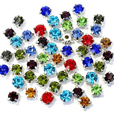 Preț de Fabrică Strass Gheară Diamant Sticlă Cusătură Manuală Diamant Cristal Fantezie Gheară Simplă Cusătură Manuală Strass Bricolaj Accesorii Nuntă