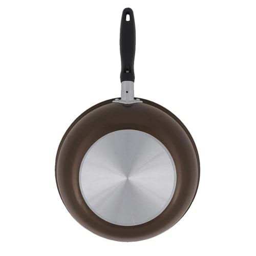 Bestco Deep Frying Pan, 28cm, Wok Pan, Gas Stove Only, Brown, ND-633, Your Cooking Partner