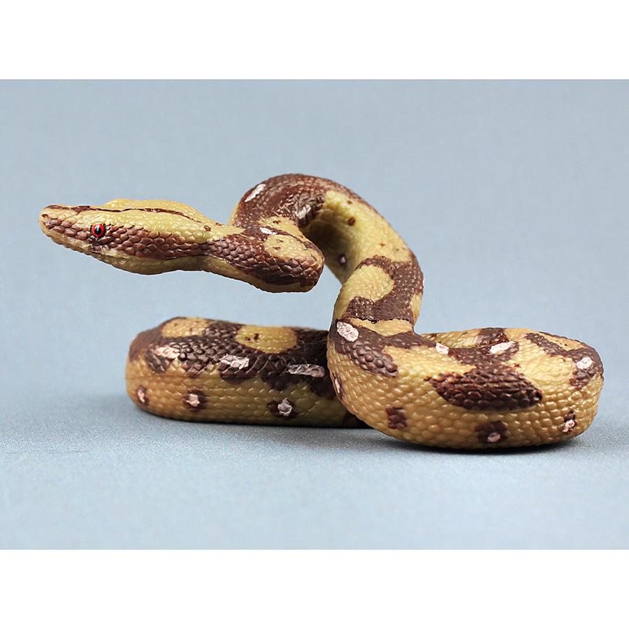 1pc 15x11x5.8cm PVC Decor Prop Realistic Snake for Halloween Party Joke Pranks