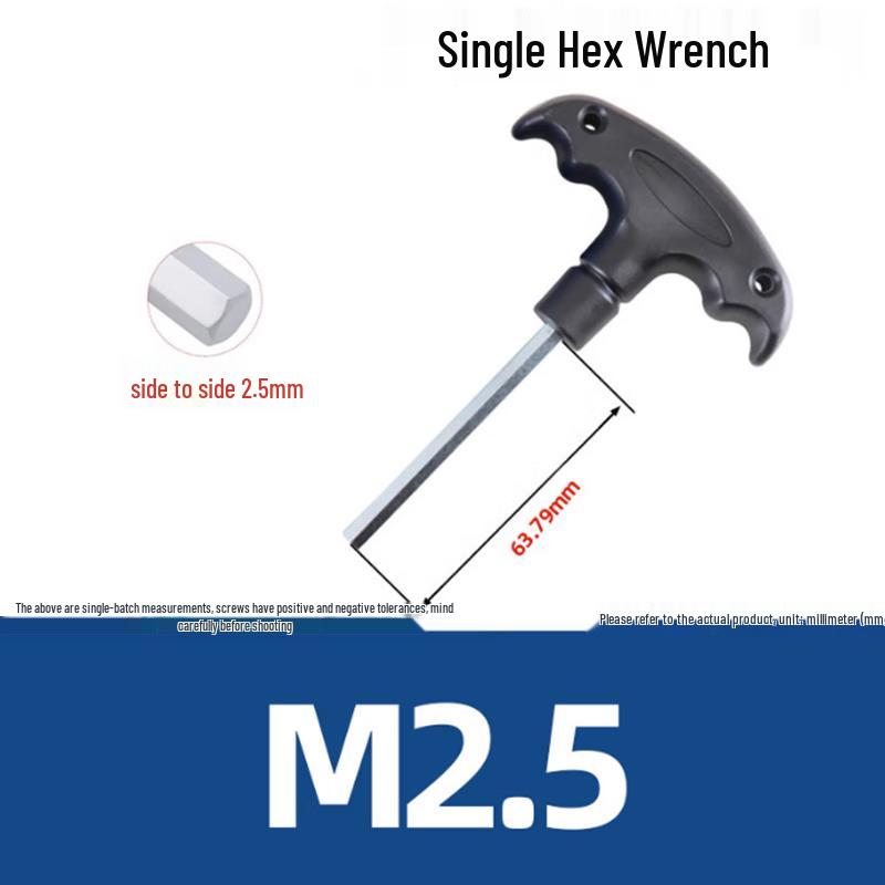 HEMUELE T-Handle Hex Wrench