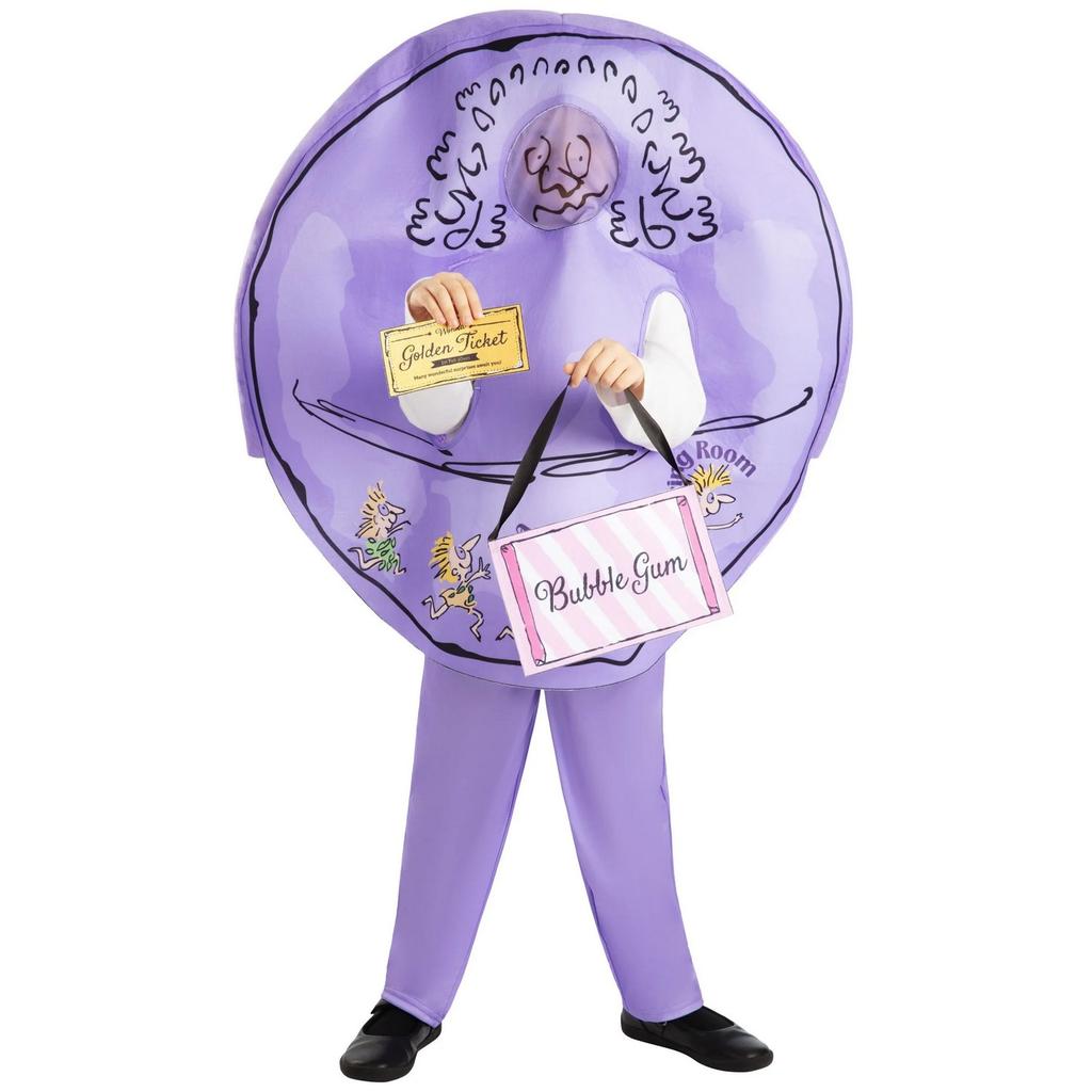 Charlie and The Chocolate Factory Childrens/Kids Violet Costume Set