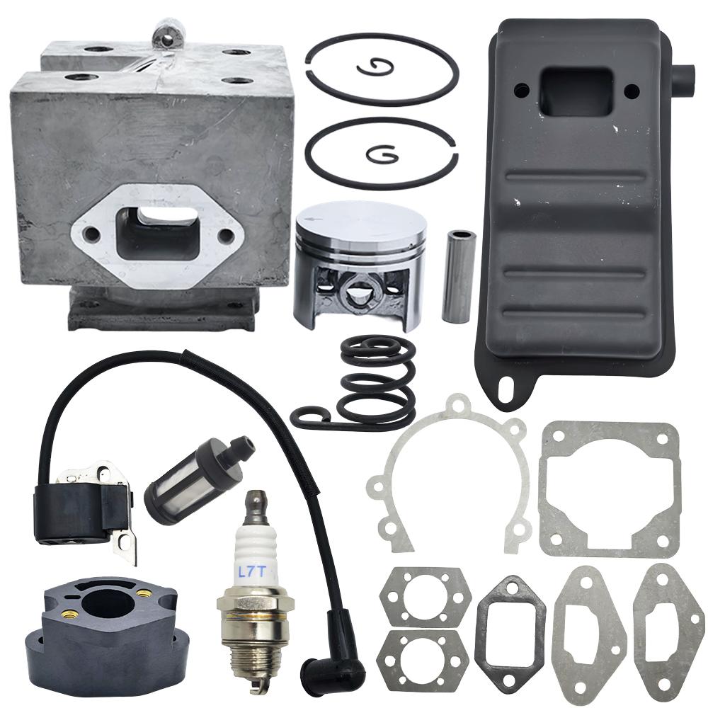 

46mm Cylinder Exhaust Muffler Kit For Stihl SR340 SR400 SR420 BR320 BR400 BR340 BR380 BR420 Leaf Blower 4203-020-1201 China Mainland
